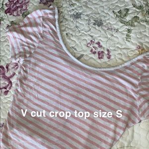 Striped shirt skin tight